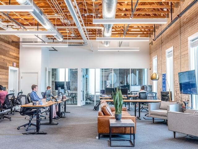 Modern office. Unsplash photo: Austin Distel