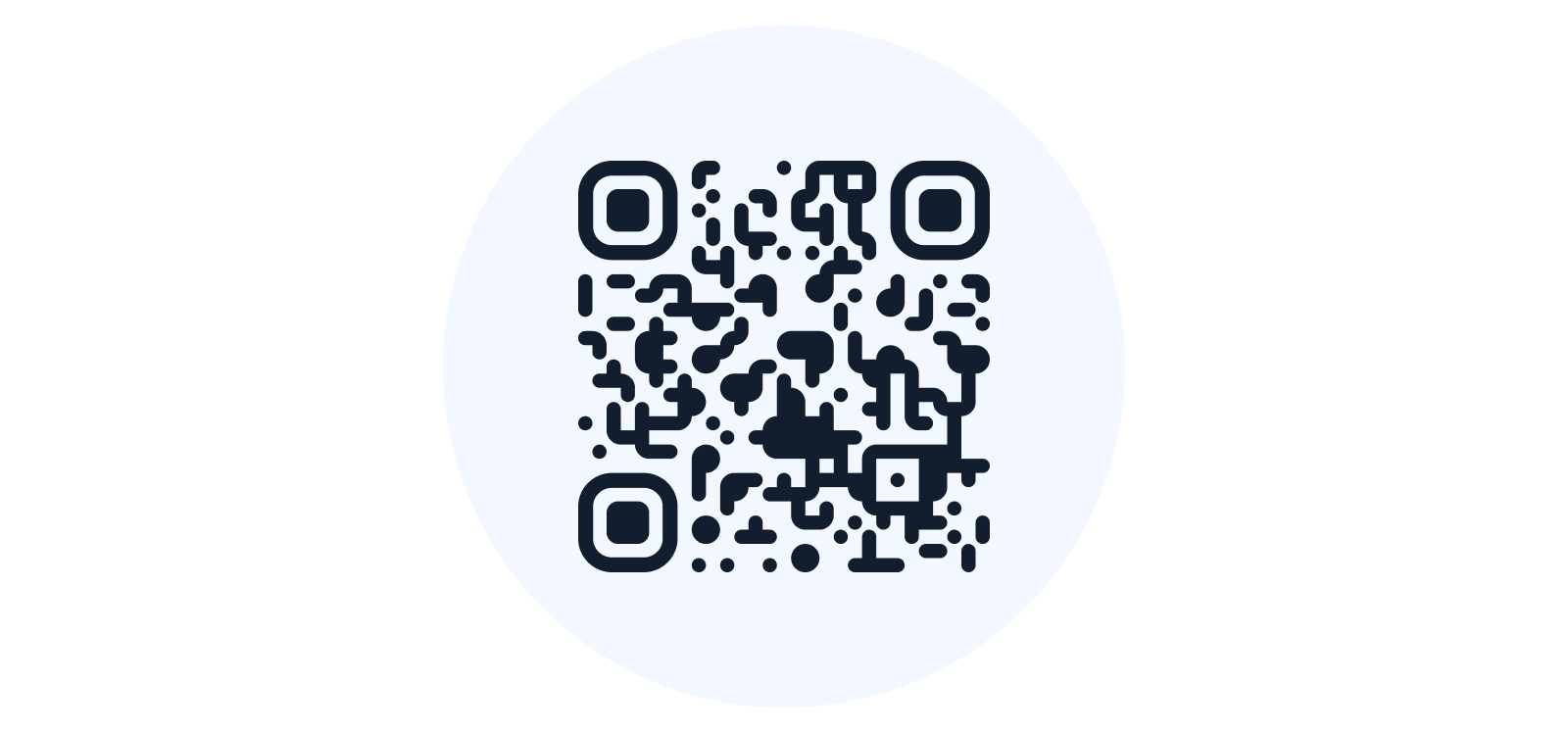To contact TagPoint scan QR code